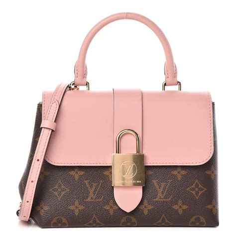 louis vuitton locky bb rose|lv black monogram bag.